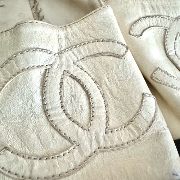 ❤️ Chanel LEATHER Espadrilles ( SZ 40 = US 10 ) - Picture 5 of 7